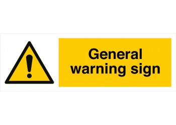 The Role of General Safety Signs in Maintaining Workplace Safety