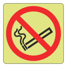Photoluminescent No Smoking Sign (logo)