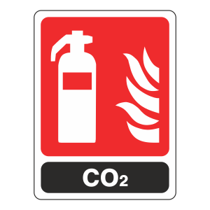 General CO2 Extinguisher Sign
