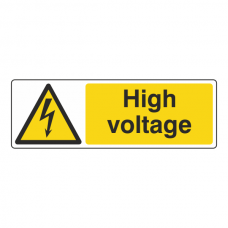 High Voltage Sign (Landscape)
