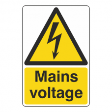Mains Voltage Sign
