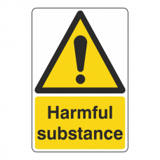 Harmful Substance Sign