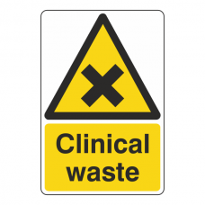 Clinical Waste Sign