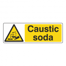 Caustic Soda Sign (Landscape)