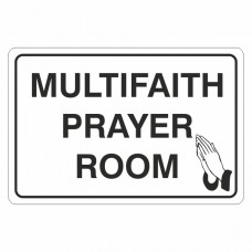 Multifaith Prayer Room Sign