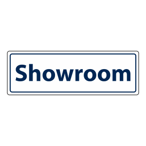 Showroom Sign (Landscape)