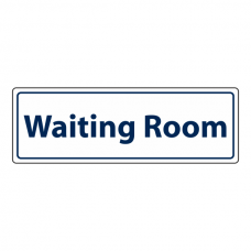 Waiting Room Sign (Landscape)