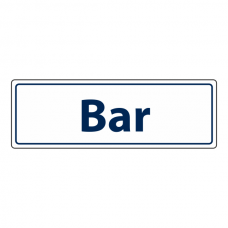 Bar Sign (Landscape)