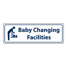 Baby Changing Facilities Sign (Landscape)