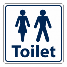 Ladies / Gents Toilet Sign (Square)