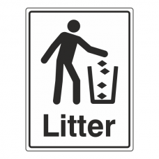 Litter Sign