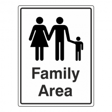 Family Area Sign