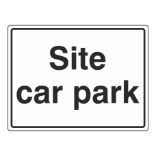 Site Car Park Sign (Large Landscape)