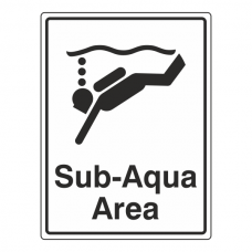 Sub-Aqua Area Sign
