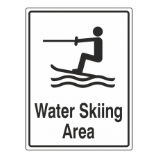 Water Skiing Area Sign