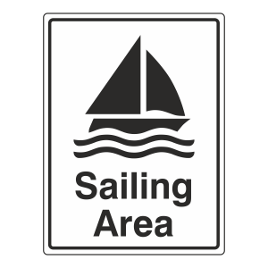 Sailing Area Sign
