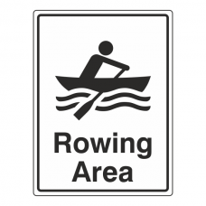 Rowing Area Sign