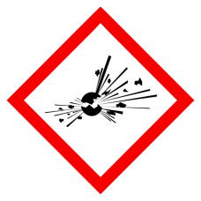 Explosive - CLP Sign (COSHH)