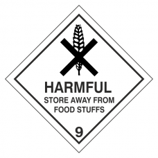 Harmful Hazard Warning Label