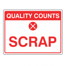 Scrap Sign (Large Landscape)