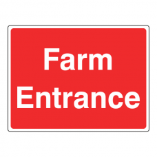 Farm Entrance Sign (Large Landscape)