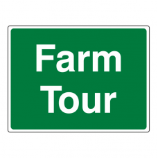 Farm Tour Sign (Large Landscape)