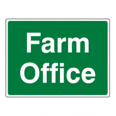 Farm Office Sign (Large Landscape)