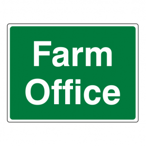 Farm Office Sign (Large Landscape)