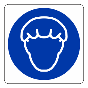 Wear Hairnet Sign (Square)