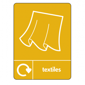 Textiles Recycling Sign (WRAP)