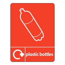 Plastic Bottles Recycling Sign (WRAP)