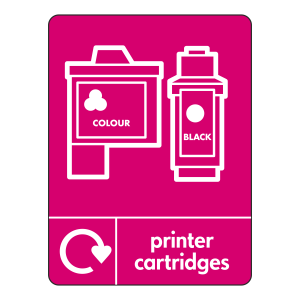 Printer Cartridges Recycling Sign (WRAP)