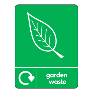 Garden Waste Recycling Sign (WRAP)