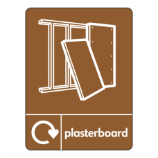 Plasterboard Recycling Sign (WRAP)