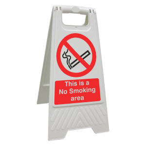 This Is A No Smoking Area Floor Stand