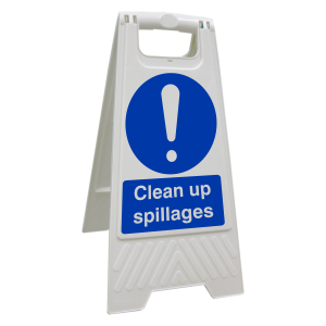 Clean Up Spillages Floor Stand