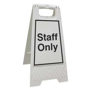 Staff Only Floor Stand