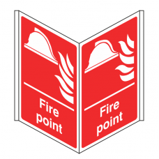 Fire Point Projecting Sign