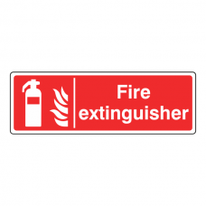 Fire Extinguisher Sign (Landscape)