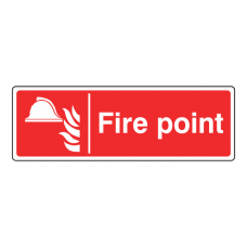 Fire Point Sign (Landscape)