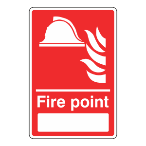 Fire Point Sign with Blank