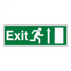 EC Exit Arrow Up Sign