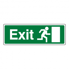 EC Final Exit Man Right Sign