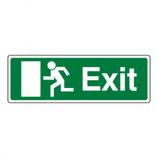 EC Final Exit Man Left Sign