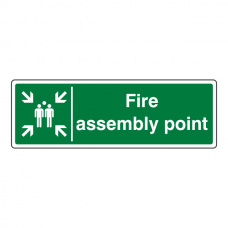 Fire Assembly Point Sign (Landscape)