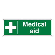 Medical Aid Sign