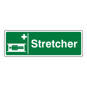 Stretcher Sign (Landscape)