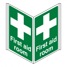 First Aid Room Projecting Sign