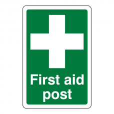 First Aid Post Sign (Portrait)