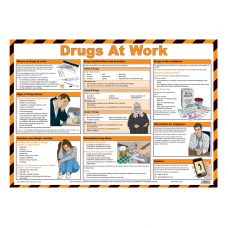Drugs At Work Safety Poster